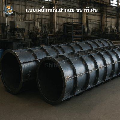 แบบหล่อเสากลมขนาดพิเศษ